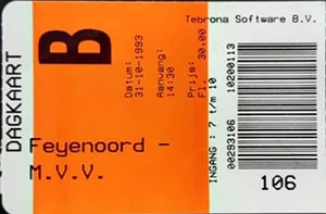 Toegangskaart Feyenoord – MVV
