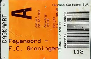 Toegangskaart Feyenoord – FC Groningen