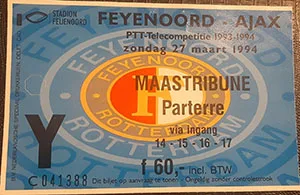 Toegangskaart Feyenoord – AFC Ajax