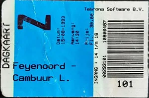 Toegangskaart Feyenoord – Cambuur