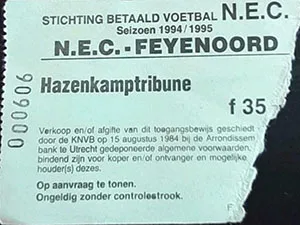 Toegangskaart SC NEC – Feyenoord