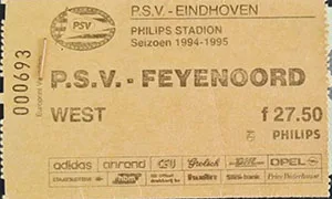 Toegangskaart PSV – Feyenoord