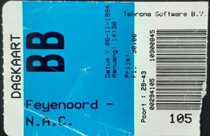Toegangskaart Feyenoord – NAC Breda