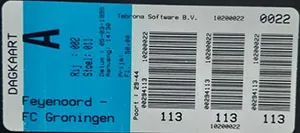 Toegangskaart Feyenoord – FC Groningen