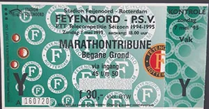 Toegangskaart Feyenoord – PSV