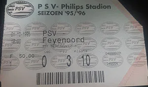 Toegangskaart PSV – Feyenoord