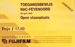 Toegangskaart NAC Breda – Feyenoord