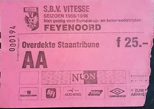 Toegangskaart Vitesse – Feyenoord