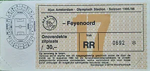 Toegangskaart AFC Ajax – Feyenoord