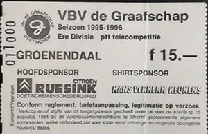 Toegangskaart De Graafschap – Feyenoord