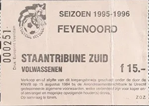 Toegangskaart Fortuna Sittard – Feyenoord