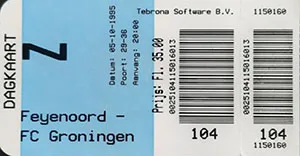 Toegangskaart Feyenoord – FC Groningen