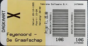 Toegangskaart Feyenoord – De Graafschap