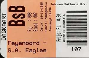 Toegangskaart Feyenoord – Go Ahead Eagles
