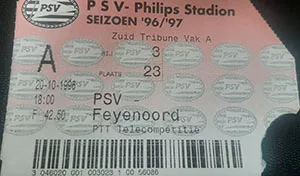 Toegangskaart PSV – Feyenoord