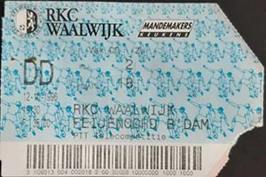 Toegangskaart RKC Waalwijk – Feyenoord