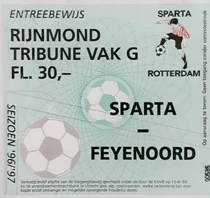 Toegangskaart Sparta Rotterdam – Feyenoord