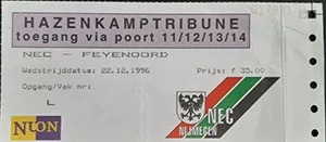 Toegangskaart SC NEC – Feyenoord