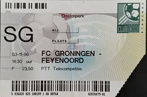 Toegangskaart FC Groningen – Feyenoord