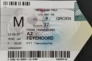 Toegangskaart AZ – Feyenoord