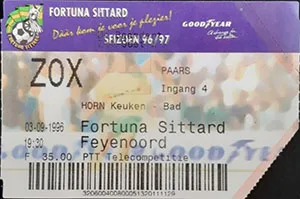 Toegangskaart Fortuna Sittard – Feyenoord
