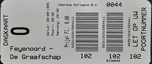 Toegangskaart Feyenoord – De Graafschap