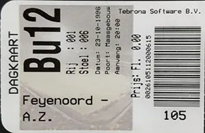 Toegangskaart Feyenoord – AZ