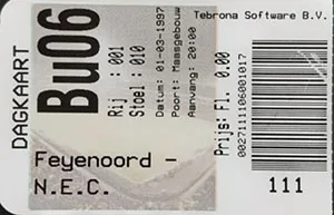 Toegangskaart Feyenoord – SC NEC