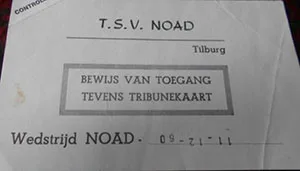 Toegangskaart NOAD – Feyenoord