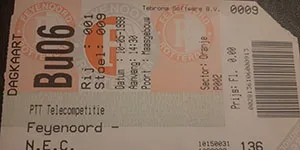 Toegangskaart Feyenoord – SC NEC
