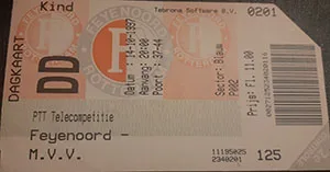Toegangskaart Feyenoord – MVV