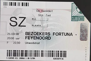 Toegangskaart Fortuna Sittard – Feyenoord