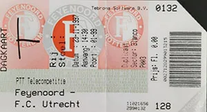 Toegangskaart Feyenoord – FC Utrecht