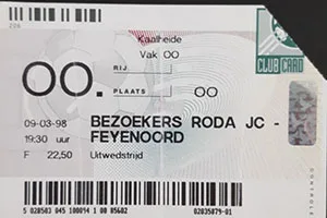 Toegangskaart Roda JC – Feyenoord