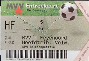 Toegangskaart MVV – Feyenoord