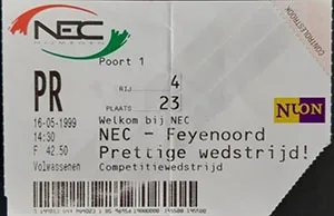 Toegangskaart SC NEC – Feyenoord