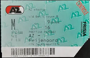 Toegangskaart AZ – Feyenoord