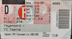 Toegangskaart Feyenoord – FC Twente