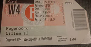 Toegangskaart Feyenoord – Willem II