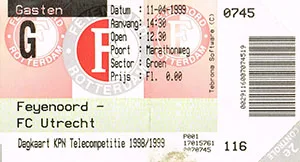 Toegangskaart Feyenoord – FC Utrecht