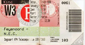 Toegangskaart Feyenoord – SC NEC