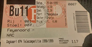 Toegangskaart Feyenoord – NAC Breda
