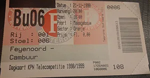 Toegangskaart Feyenoord – Cambuur