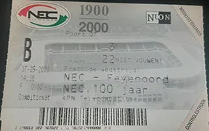 Toegangskaart SC NEC – Feyenoord