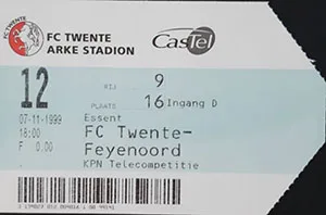Toegangskaart FC Twente – Feyenoord