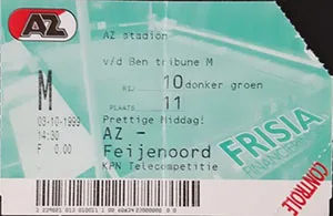 Toegangskaart AZ – Feyenoord