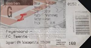 Toegangskaart Feyenoord – FC Twente