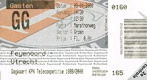 Toegangskaart Feyenoord – FC Utrecht