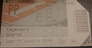 Toegangskaart Feyenoord – Sparta Rotterdam