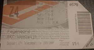 Toegangskaart Feyenoord – RKC Waalwijk